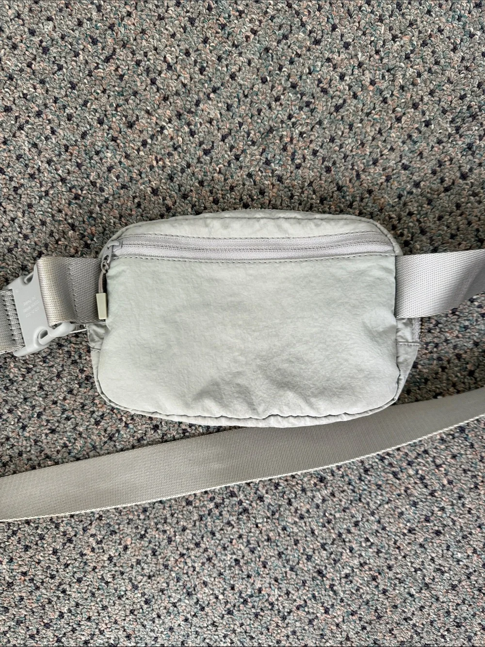 Lululemon Light Gray Belt Bag